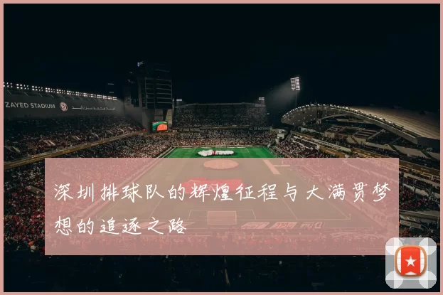 深圳排球队的辉煌征程与大满贯梦想的追逐之路